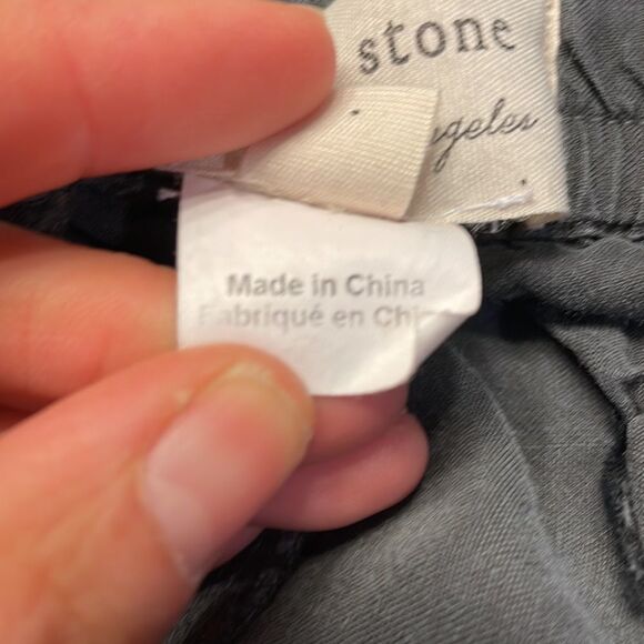 Cloth and Stone woman’s dark grey draw string pants - Picture 10 of 14